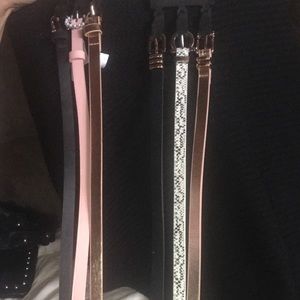 Brand New Skinny Belt Set